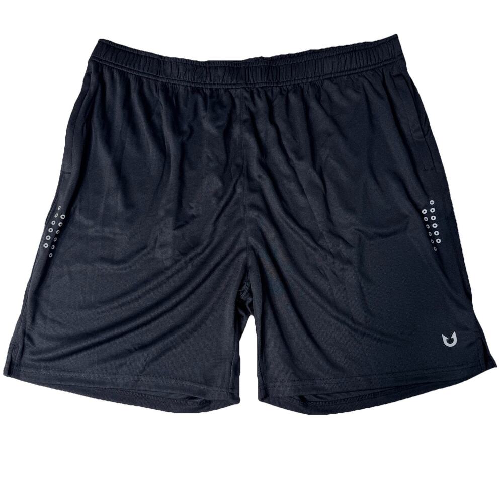 Northyard Men’s 3XL Black Athletic Shorts Running Gym Lounge Drawstring